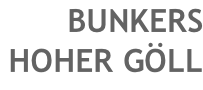 BUNKERS  HOHER GÖLL